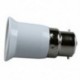 E27 - B22 adapter izzó, fehér D7U4