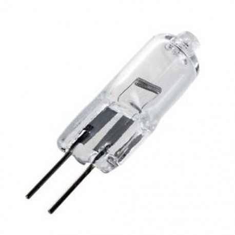Halogén Bi-pin alapú G4 JC típusú izzó 12V 20W. PK B3L5 W5H5