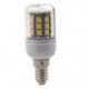 E14 30 LED 5050 SMD kukorica lámpa reflektorfényszóró meleg fehér 6W AC 220V-240V M7A1
