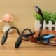 1X (Mini hajlékony Clip-on Bright Booklight LED utazási könyv olvasólámpa Whit Q7Y8