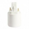 G24 - E27 aljzathoz LED halogén CFL fényszóró adapter átalakítójának tartója K1S8