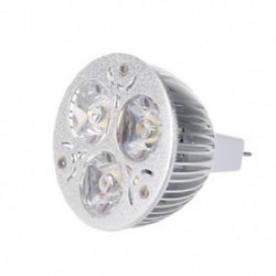 3W 12-24V MR16 melegfehér 3 LED-es reflektorfényszóró izzó csak U5V4