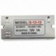 1X (feszültségváltó tápegysége AC 110/220 V - DC 12 V 1A ezüst X2V8)
