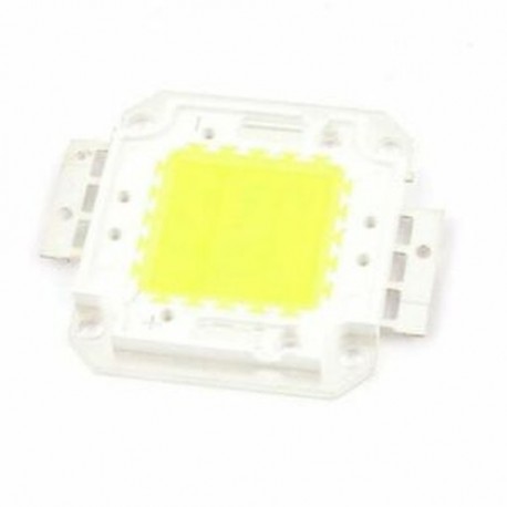 3X (négyzet alakú fehér DC lámpa COB SMD LED modulcsip 30-36V 20W Z7Q2)