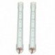 2db 12V-os autós 15 LED 5630 SMD belső fénysávú lámpatest furgon lakókocsihal A3K7