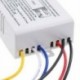 2 portos ON / OFF 220 V-os lámpa világítású digitális vezeték nélküli fali távirányító kapcsoló R J5Z7