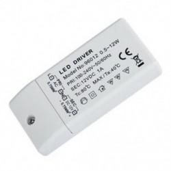 1X (LED transzformátor 12 V DC, 12 W EMC tápegység meghajtó 100 - 240 V, mi A1A2 nélkül