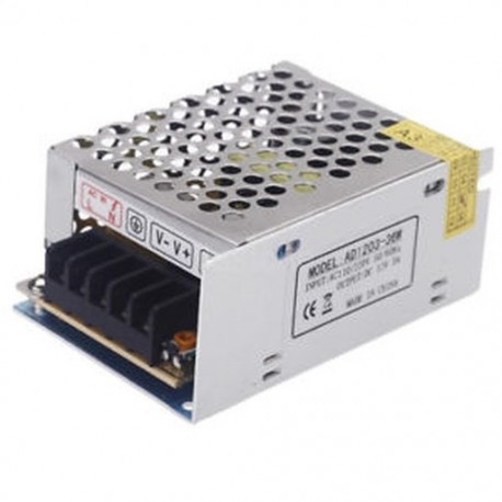 Váltóáram 100V ~ 240V DC 12V 3A 36W feszültségtranszformátor kapcsoló LED-szalag tápegység U1W0