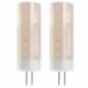 Lánghagyma G4 alap 1200-1300K True Fire Colour led izzó dekoratív lámpa a D8G8-hoz