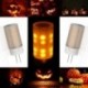 Lánghagyma G4 alap 1200-1300K True Fire Colour led izzó dekoratív lámpa a D8G8-hoz
