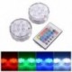 10 LED-es fény RGB merülő vízálló esküvői party könnyű vázába Flor W7G4
