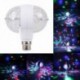 B22 6W RGB kristálygömb forgó LED színpad izzók Disco lámpa Magi P0U4