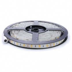 5M 14,4W / méter SMD 5630 300 Leds IP65 meleg fehér (2800-3000K) LED-es szalag C8B3 X1J2
