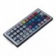 5M 300 LED SMD 5050 DC12V RGB vízálló LED szalag   mini távirányító O6M3