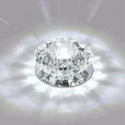 1X (Aisle Flush LED mennyezeti lámpa nappali kristály folyosó folyosó lámpák L R2P1