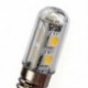 8 Pack E14 1W led led hűtő izzók 7 Smd 5050 meleg fehér színű 15w Repla G3H9