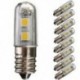 8 Pack E14 1W led led hűtő izzók 7 Smd 5050 meleg fehér színű 15w Repla G3H9