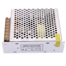AC 110/220 V - DC 12 V 10A 120 W feszültség-transzformátor kapcsoló tápegység ÚJ F8D7