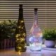 1X (Led parafa lámpa borosüveghez, USB újratölthető rézhuzal-lámpa L1E2