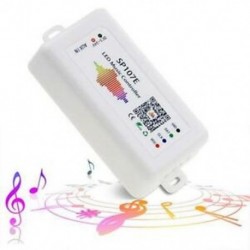 LED vezérlő, WS2812B WS2811 Music Sync Bluetooth vezérlő, iOS Android M8G1