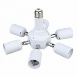 E27 – E27 aljzat-elosztó adapter lámpa izzók alaptartója a Photo Softbox L3S8-hoz