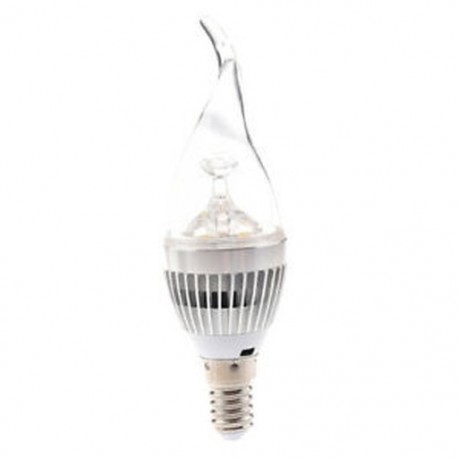 10x (E14 / 5 w / küldjön meleg fehér LED három állítható gyertyát globe buborék N5S5