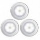2X (hűvös hordozható 6 LED vezeték nélküli mozgásérzékelő éjszakai fény-elemmel működtetett w F1N3
