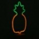 2X (ananász neonjelek, LED neon fényjelző tartótartóval a Party Sup C2P0 számára)