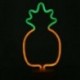 2X (ananász neonjelek, LED neon fényjelző tartótartóval a Party Sup C2P0 számára)