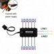 5X (COOLMOON Távoli RGB LED-es vezérlő D2Q6)
