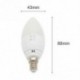 2X (E14 Wifi Led gyertya izzók hálószobás otthoni világítás Rgb 5W LED intelligens izzó O9J9-hez