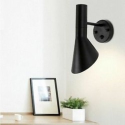 1X (Modern minimalista hálószobás nappali hálózati kapcsoló AJ fali lámpával, p O7P5