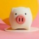 9X (Usb töltő légkör Cartoon Pig Silicone Night Light Touch A5X1