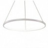 60 cm-es modern LED akril kerek medál csillár mennyezeti lámpa világítás BT