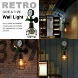 5X (Loft retro retro folyosó lámpa lépcsők kreatív fali lámpa amerikai industr B9S2