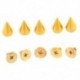 100 tacos de cono újrahasznosítják a 10MM DIY D3K4 M6M1 légzsákot