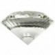 Átlátszó, sokoldalú kristály gyémánt, 80 mm átlátszó kristályüveg gyémánt G3A6