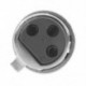 XLR - női 6,3 mm-es JACK LEAD PLUG mikrofon mikrofon-javító kábel adapter C3L8