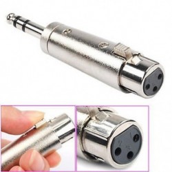 Belső méretű XLR - 6,3 mm-es dugaszoló csatlakozó mikrofon mikrofon-javító kábel adapter BNUK