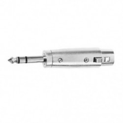 XLR - női 6,3 mm-es JACK LEAD PLUG mikrofon mikrofon-javító kábel adapter L1D9