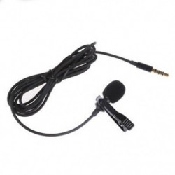 Lavalier Lapel Clip-on egyirányú mikrofon TRRS 3,5 mm-es Jack Handsfree U2B8 mikrofon