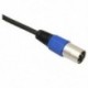 1X (Professzionális 35 cm-es 3-szoros XLR hím Jack 1/4 hüvelyk 6,35 mm-es női dugaszhoz Stere J5Z7