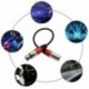XLR 3 tűs aljzat-női mikrofon audio mikrofon árnyékolt kábelkábel piros D9V4