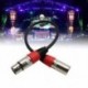 XLR 3 tűs aljzat-női mikrofon audio mikrofon árnyékolt kábelkábel piros D9V4