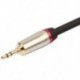 0,3M 3,5 mm-es sztereo Trs hím-Xlr 3Pin aljzatú audiokábel-mikrofon hosszabbító I5X9