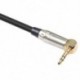 0,3M audiokábelek 90 fokos 3,5Mm-es sztereó Trs hím-Xlr 3Pin-es audio audió Ca J9Y7