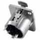 XLR női jack 3 tűs - Paneles rögzítőegységek D sorozatú méret: XLR-F - 4 PACK X7L8