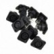 10 db fekete XLR 3 pin női jack panel alvázra szerelt PCB aljzat csatlakozó T1O1