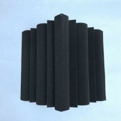 4 db sarok-basszus csapda akusztikus panel stúdió hangelnyelő hab 12 * 12 * 24 R5W4