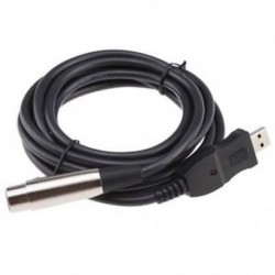 3M MIC USB mikrofon összekötő USB kábel csatlakozóhüvely és XLR aljzat N3O4